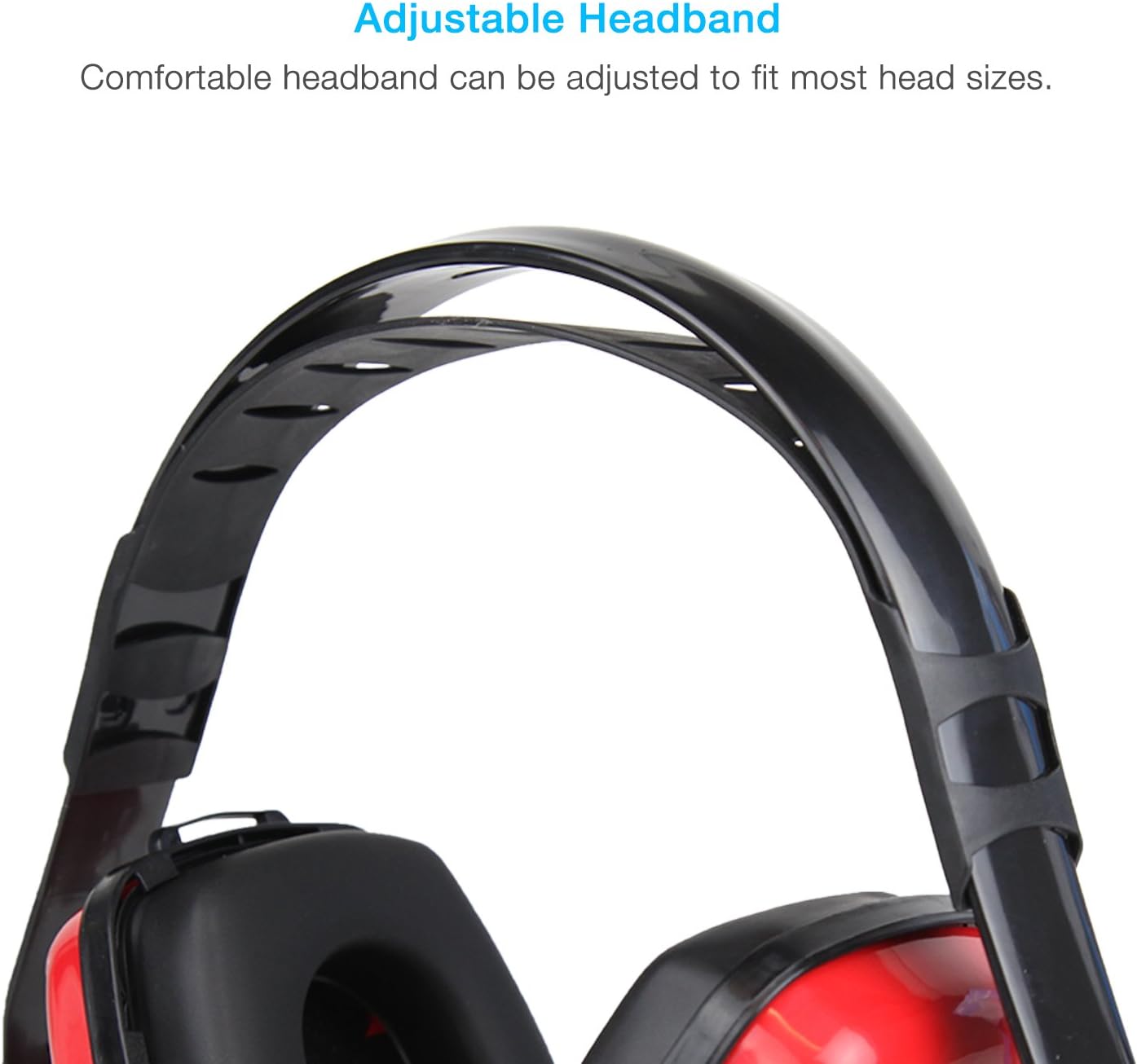 Cyber Acoustics Professional Safety Lightweight Ear Muffs for Hearing Protection and Noise Reduction