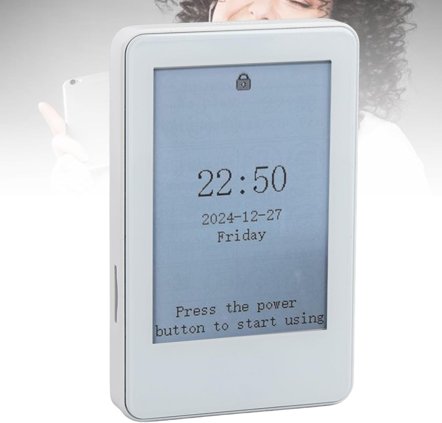 Ink Screen Book Reader, EInk Display, Portable Electric Reader with 2.7 Inch Touchscreen, BT MP3 Player, Long Battery Life Music Playback