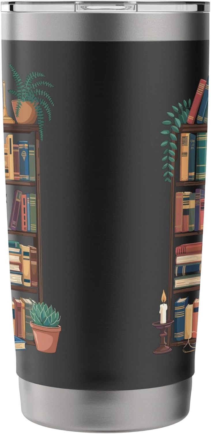 I'm With The Banned Books Reading Stainless Steel Insulated Tumbler