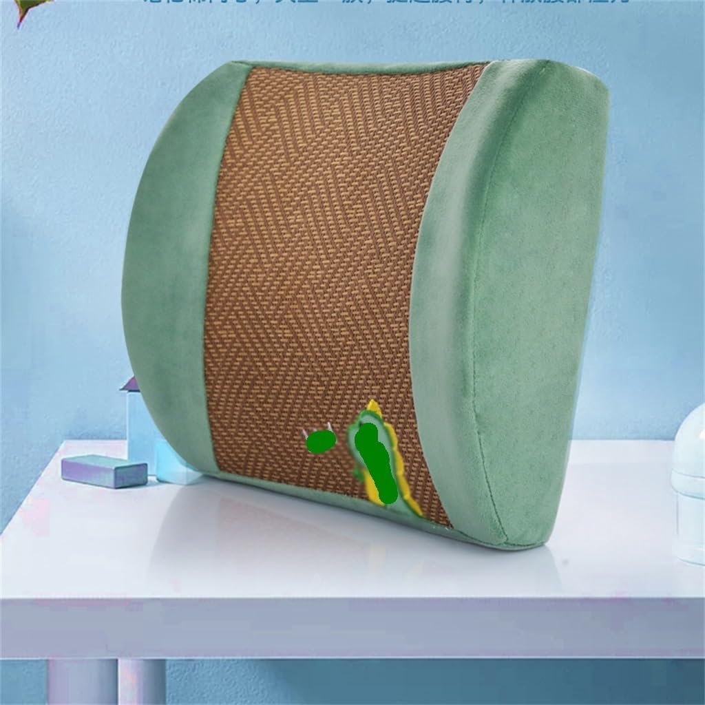Memory Foam Lumbar Pillow Office Seat Sedentary Cushion Car Back