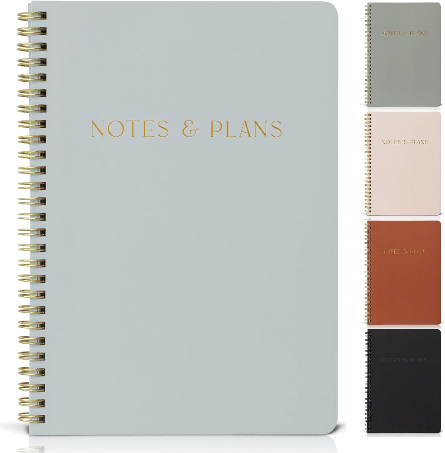 Beautiful Daily Planner And Notebook With Hourly Schedule - Aesthetic Spiral To do List Notepad to Easily Organize Your Tasks And Appointments - Stylish Book And School Or Office Supplies