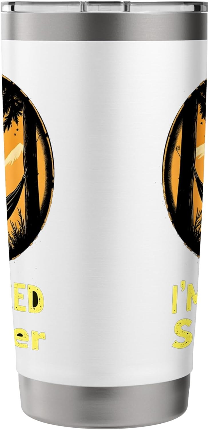I'm Booked for the Summer Relaxing in Nature Reading Stainless Steel Insulated Tumbler