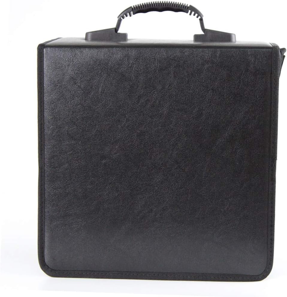 Disc CD DVD Bluray Storage Holder Solution Binder Sleeves Carrying Case((400 Capacity))