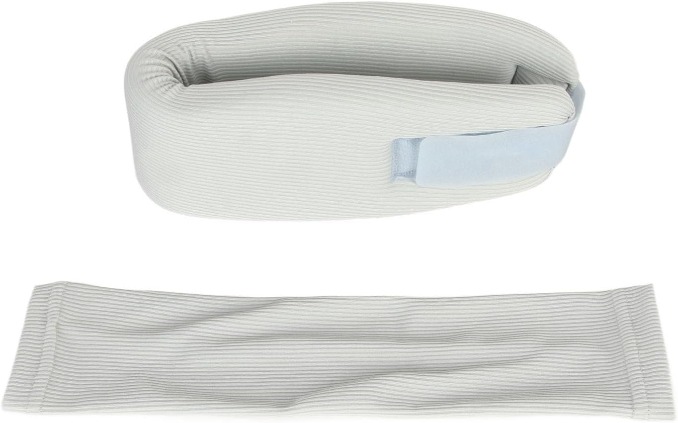 Cervical Collar with Neck Brace Cover Soft Breathable Neck Support Brace Relieves Spinal Pain for Man Woman Grey