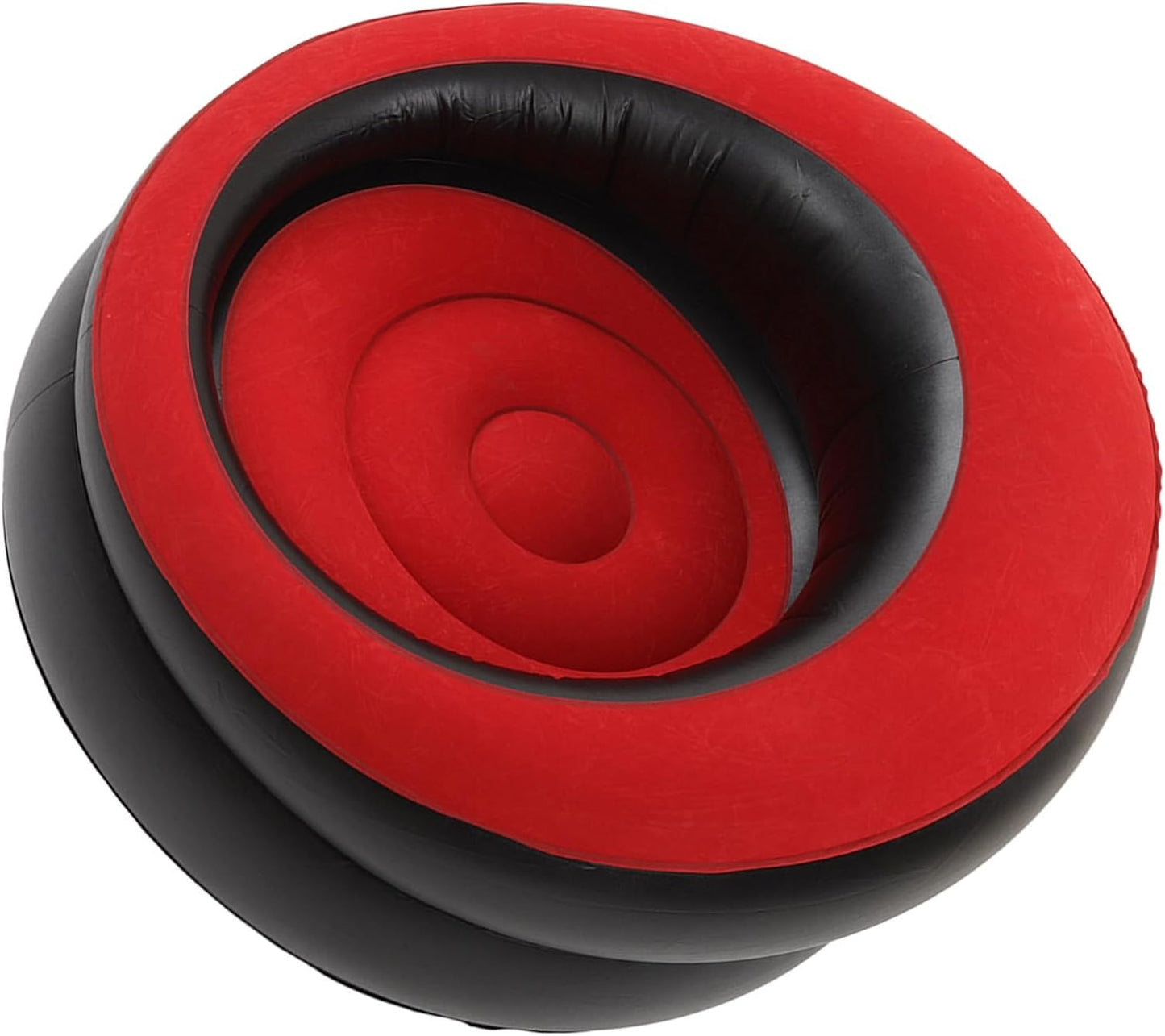 Flocking Air Sofa Blow up Chair for Adults Fast Inflation PVC Inflatable Couch Widely Applicable Lightweight Blow up Chair for Adults for Living Room(Red) Surfing Fins