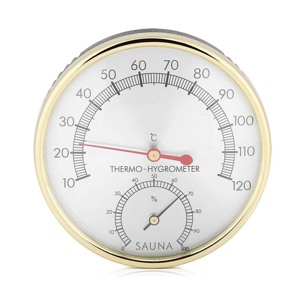 Room Thermometer Large Wall Thermometer-Hygrometer Indoor Outdoor for Patio, Pool, Kitchen, Garden, and