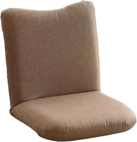 Floor Chair with Back Support 5 Adjustable Position Portable Floor Chair Folding Meditation Chair Ergonomic Lounger Sofa for Gaming Resting Reading,Coffee