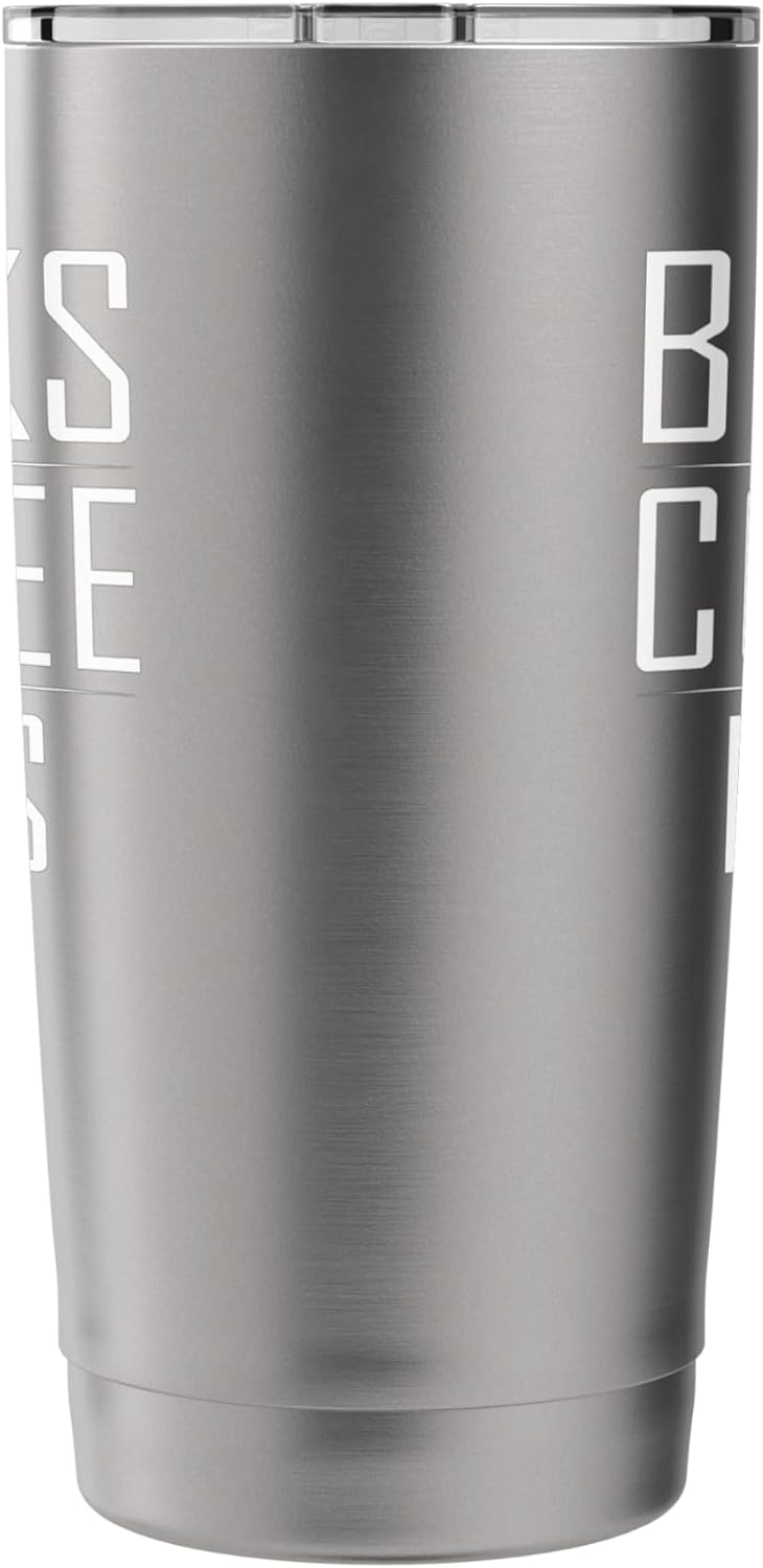 Books Coffee Naps Reading Lover Quote Stainless Steel Insulated Tumbler