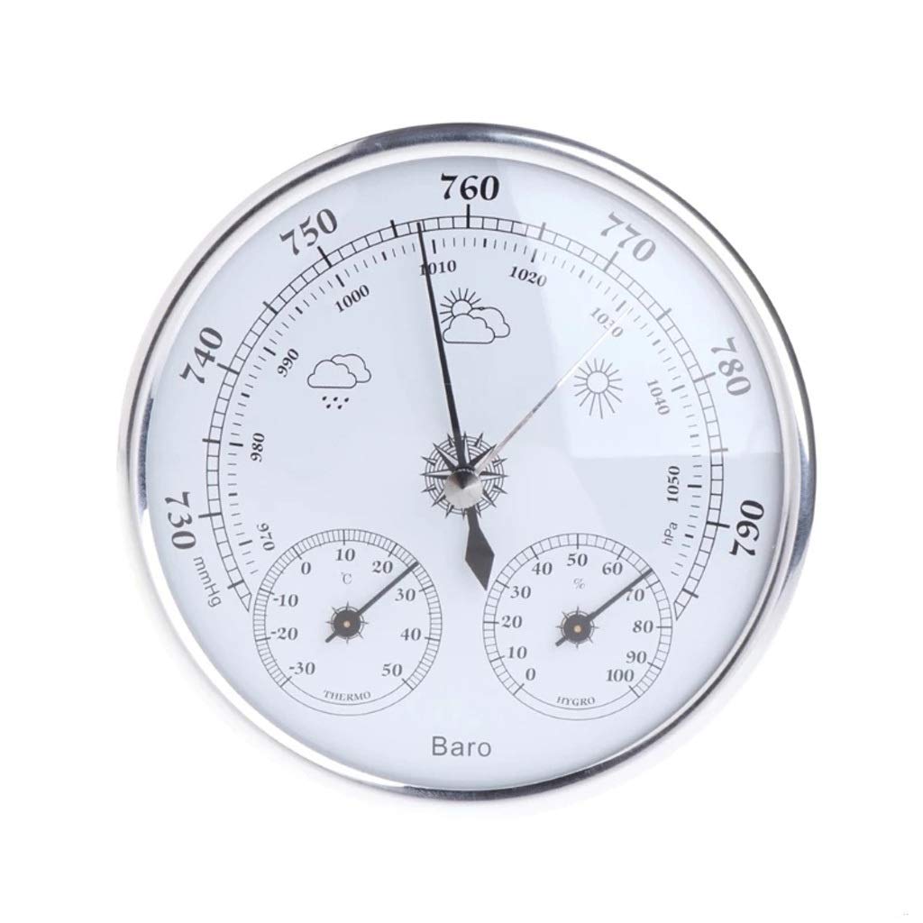 3 in 1 Measure Gauge Household Weather Station Barometer Thermometer Hygrometer Wall Hanging