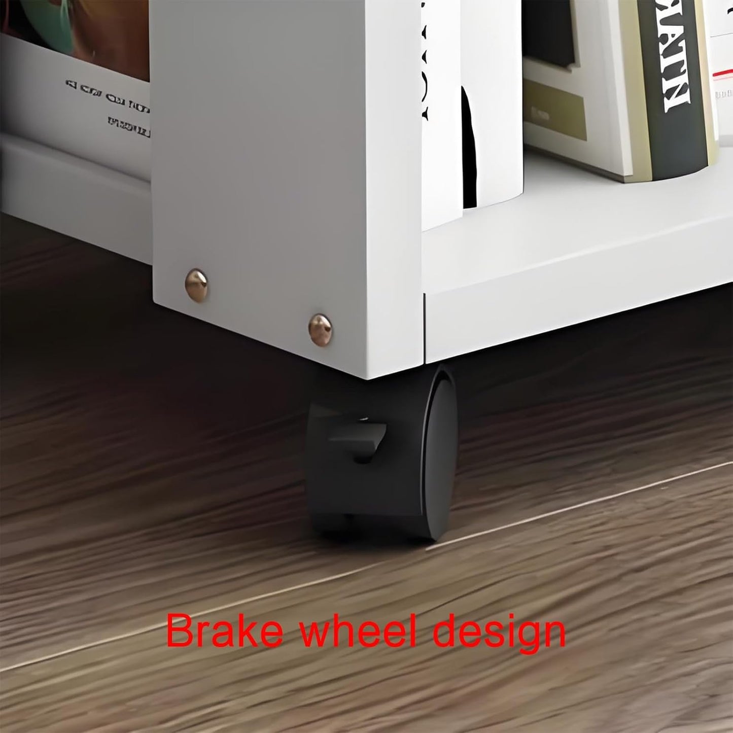 Rotating bookshelf,Book shelf,Spinning bookshelf,Rotating book shelf,Wooden bookshelves,Unique bookshelf,Room decor,Suitable for living room, bedroom, study, living room corner, balcony(Blue)