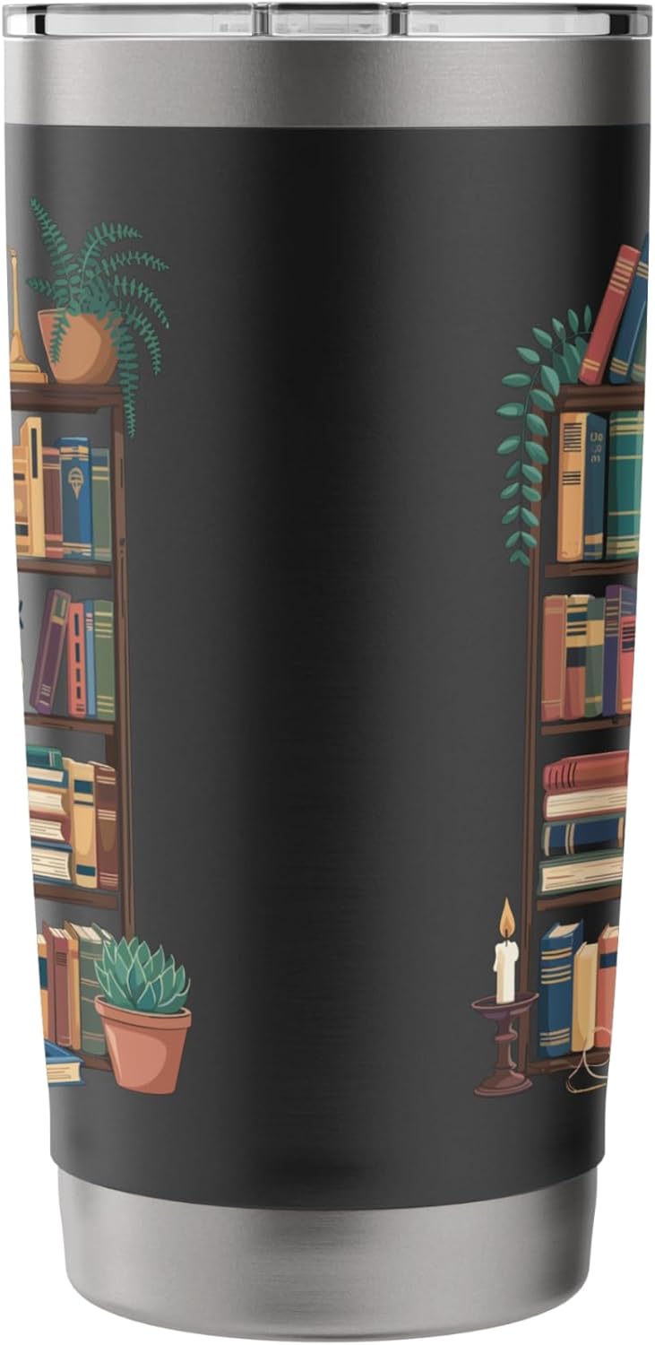 I'm With The Banned Books Reading Stainless Steel Insulated Tumbler