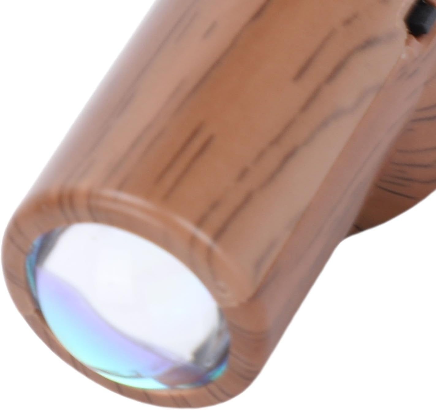 Keenso Smart Sensor Night Light,RGB Motion Sensor Light Indoor for Bedroom Bedside Hallway Courtyard Doorway (Walnut Color Shell)