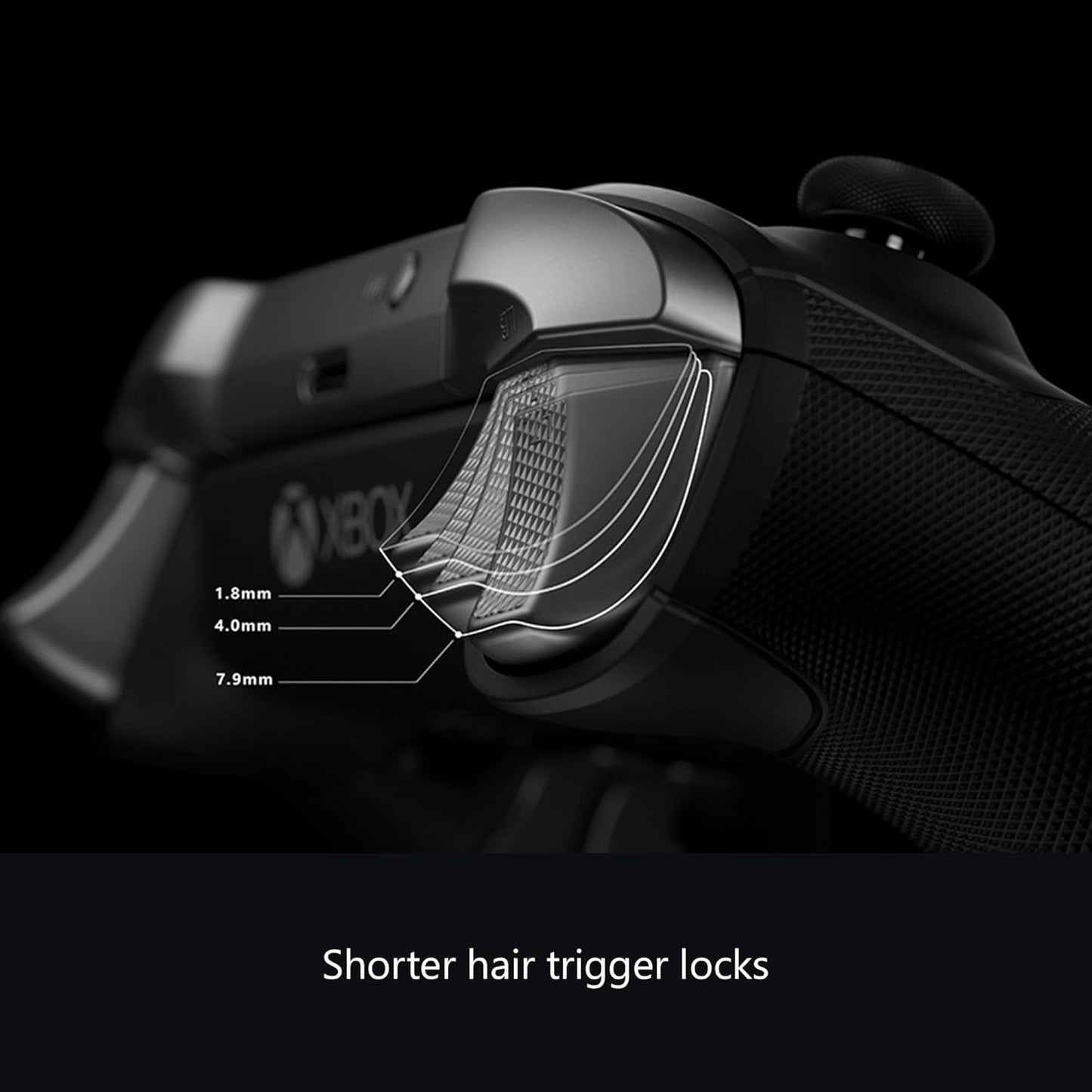 Xbox Elite Series 2 Core Wireless Gaming Controller – Black – Xbox Series X|S, Xbox One, Windows PC, Android, and iOS