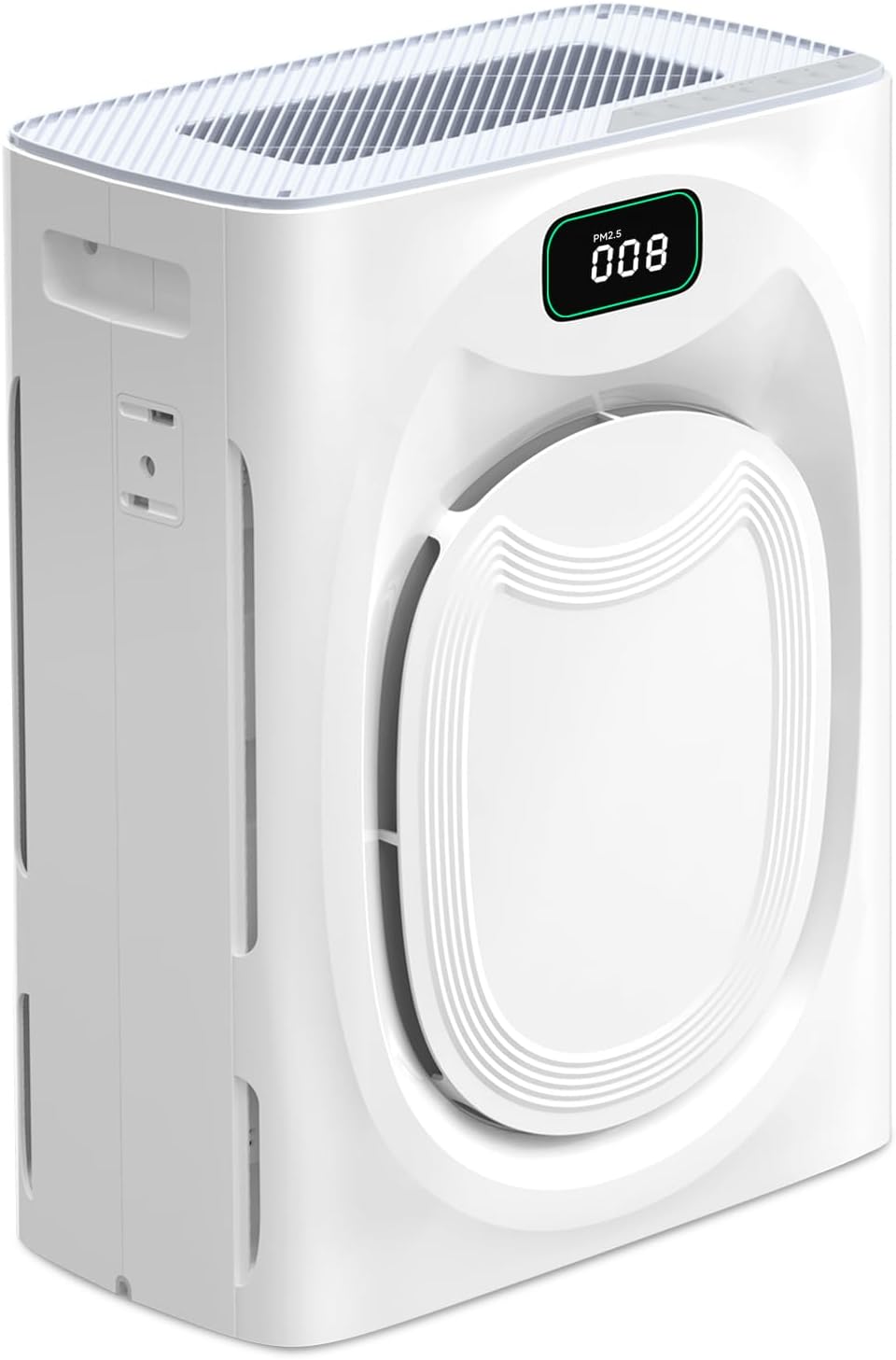 VENTISOL Pet Air Purifiers for Home Large Room up to 2500sq.ft, Air Purifier for Bedroom Double-Sided with 4 Washable H13 Filters, Air Cleaner for Pets Hair Allergies with PM2.5 Air Quality Monitor