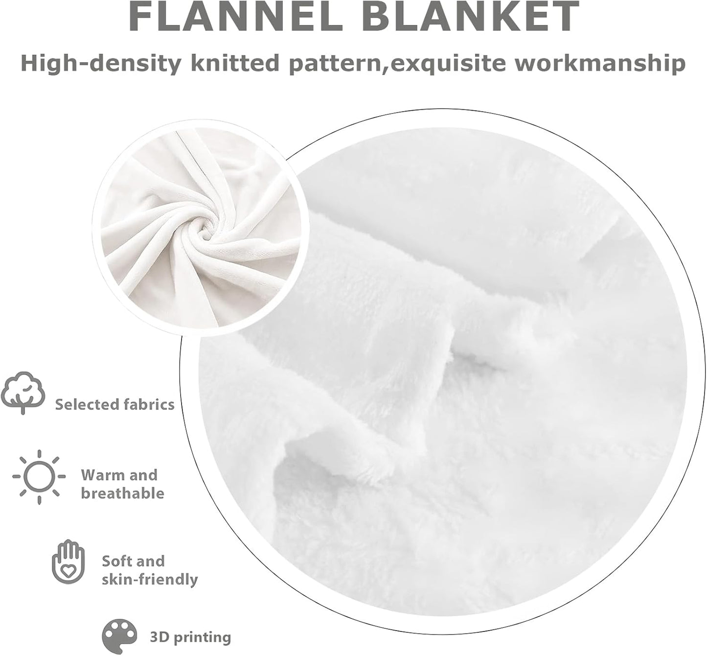 Vintage Sun Face Celestial Blanket, Soft Cozy Lightweight Wildflowers Throw Blanket for Women Girls Kids, Sofa Couch Bed 50x60 Inch Flannel Boho Blankets for Travel Decor Gifts