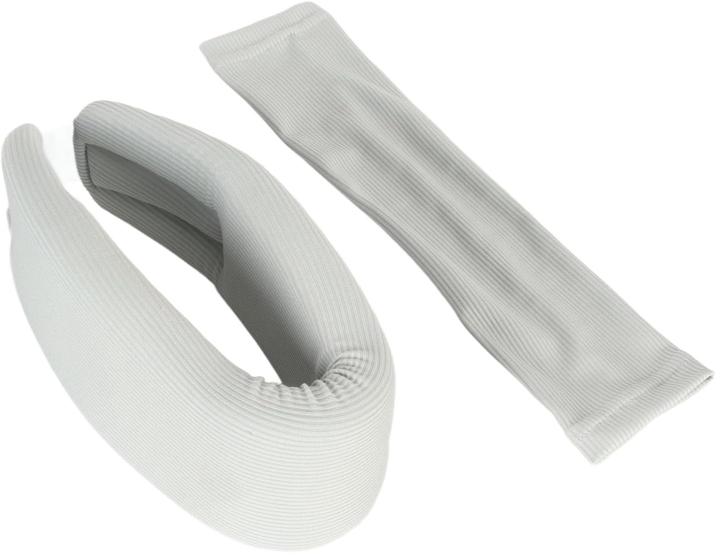 Cervical Collar with Neck Brace Cover Soft Breathable Neck Support Brace Relieves Spinal Pain for Man Woman Grey
