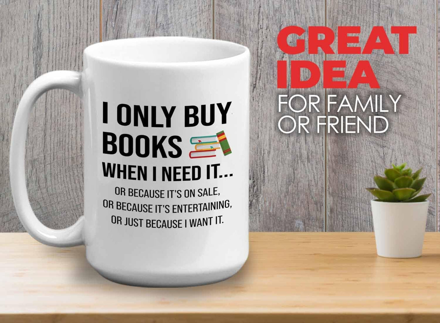 Bubble Hugs Book lovers Coffee Mug 15oz White - Only Buy Books - Author Writer Library Library Editor Introvert Book Lovers Cat Lover Chill Relax Bookworm Reading