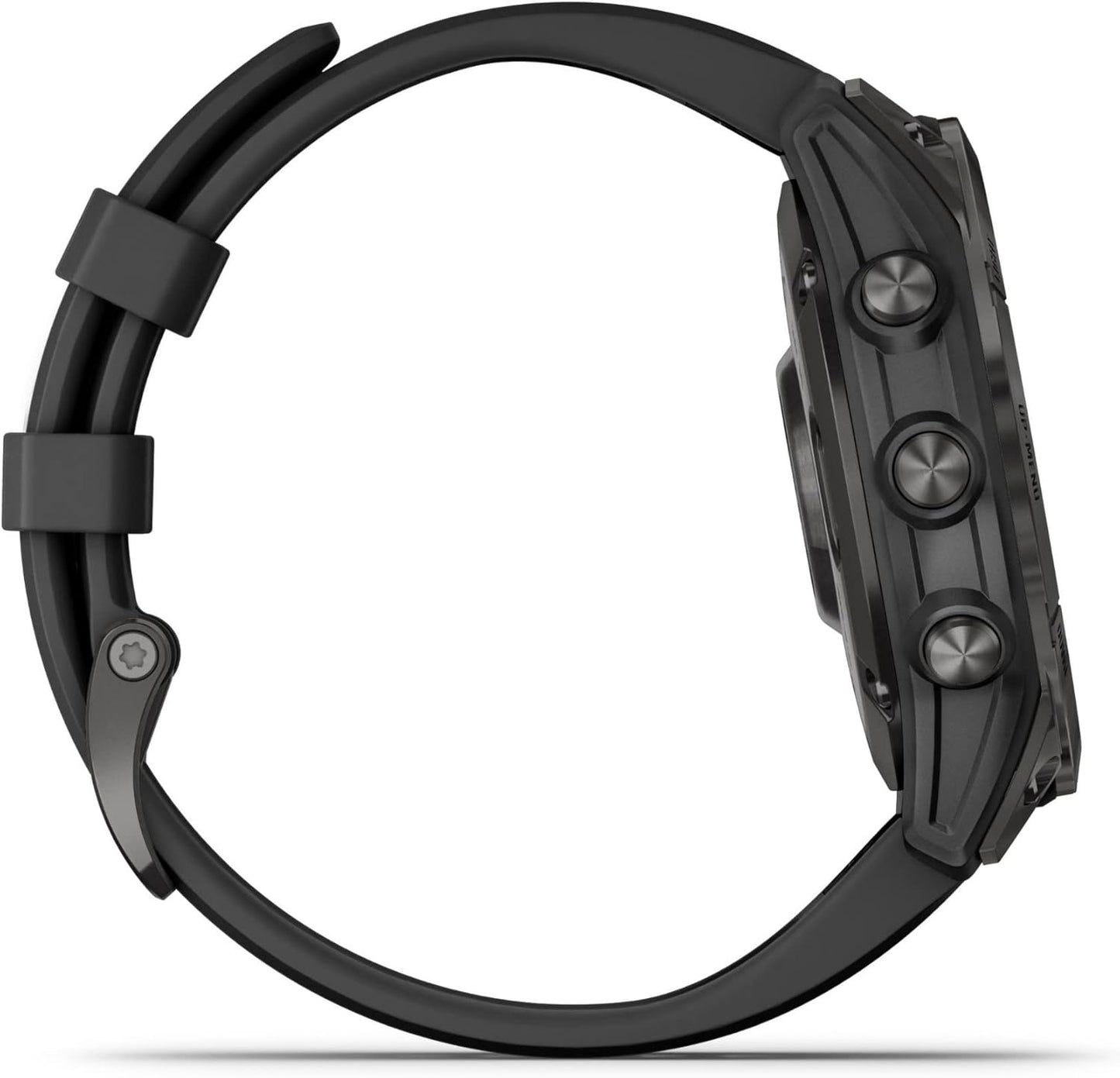 Garmin Fenix 7 Solar, Adventure smartwatch, with Solar Charging Capabilities, Rugged Outdoor Watch with GPS, Touchscreen, Health and Wellness Features, Slate Gray with Black Band