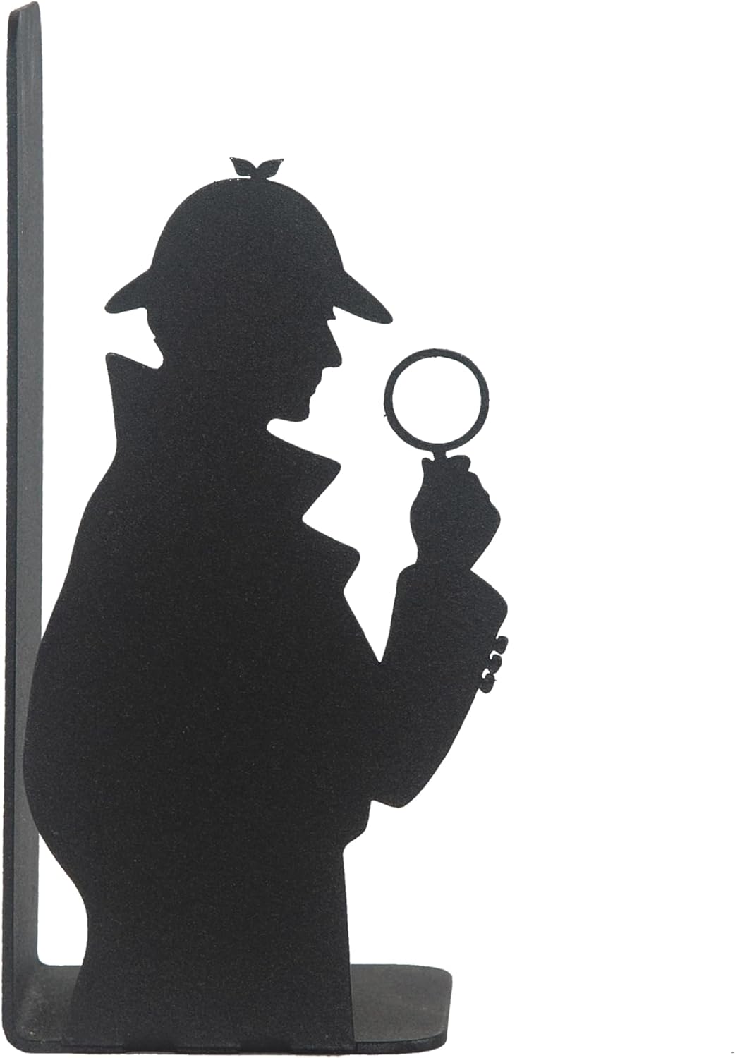 Sherlock Holmes and Arsene Lupin Decorative Metal Bookends, Detective Figure Bookends, Gift for Book Lovers,Best Gifts Kids, Super Heroes Book Stands, Cartoon Book Supports, Book Accessories