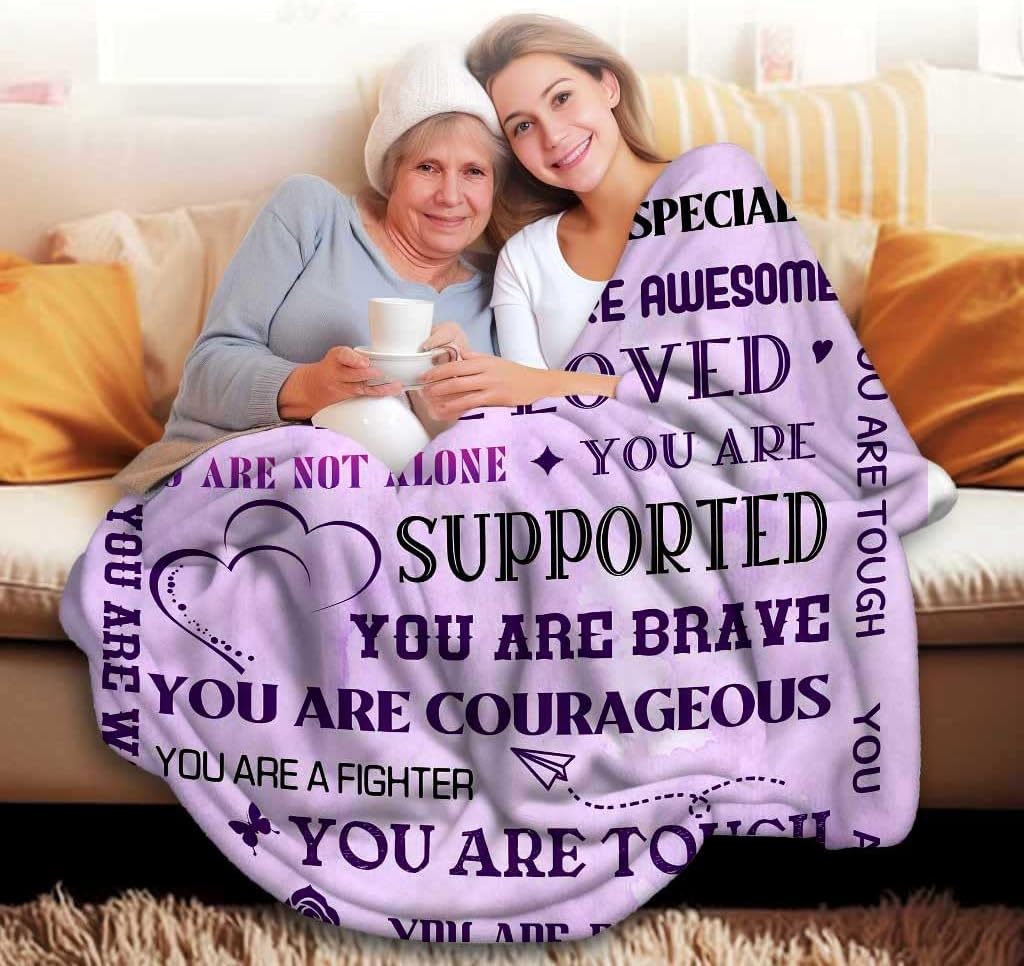 Super Soft Warm Hugs Blanket Sympathy Inspirational Throw Blanket Thinking of You Gifts 80"x60"