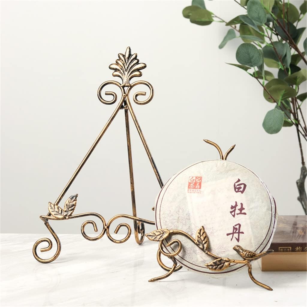 Decorative Plate Stand Holder Picture Frame Art Easel Display Stand Book Stand for Books Decorative Rack for Plates