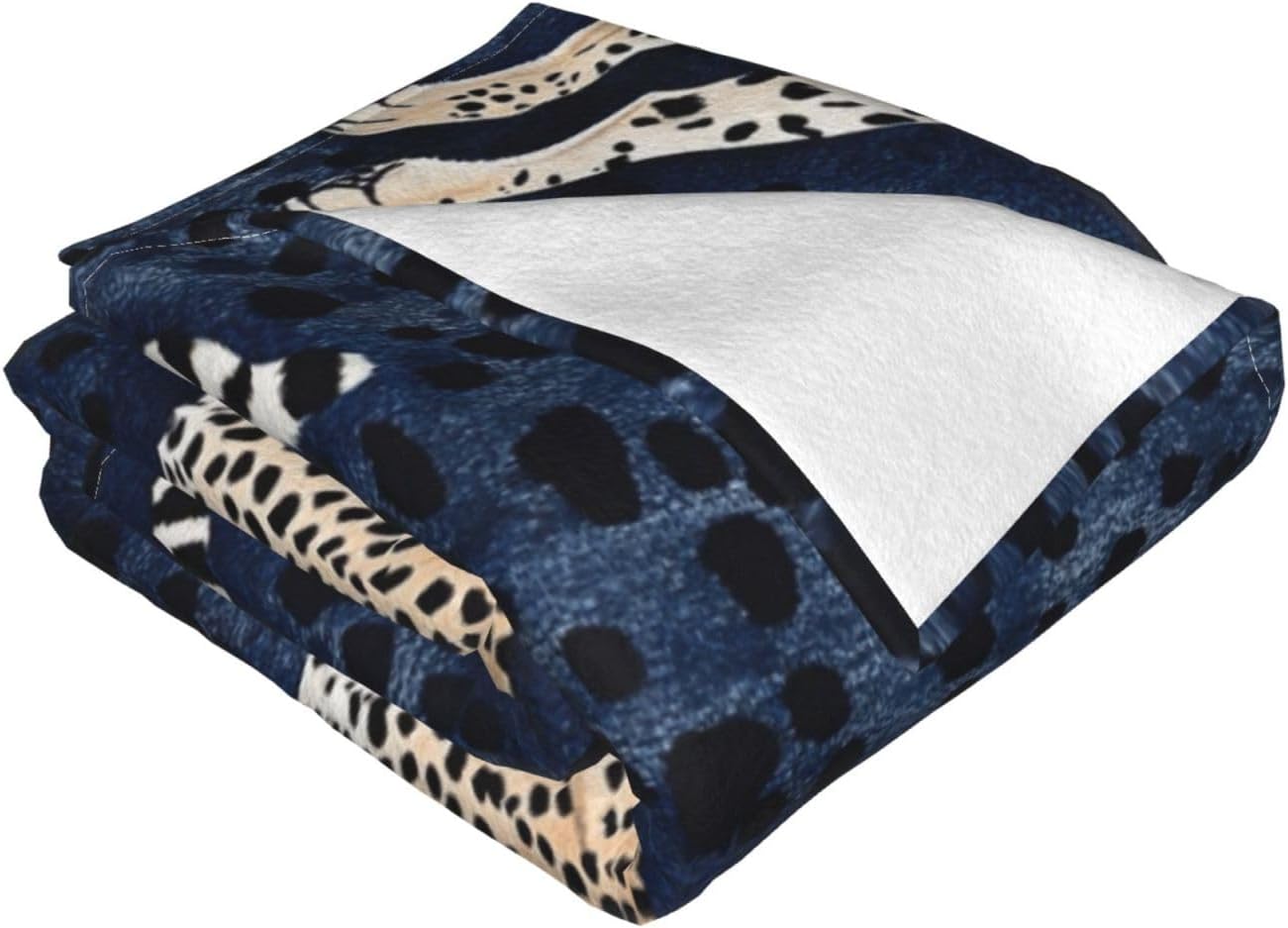 Leopard Blanket Cheetah Decor Animal Print Throw Blanket Gifts for Girls Boys Lovers Super Warm Soft Plush Lightweight Fleece Flannel Winter Bedding Blankets for Kids Adults Women Men 50"X40"