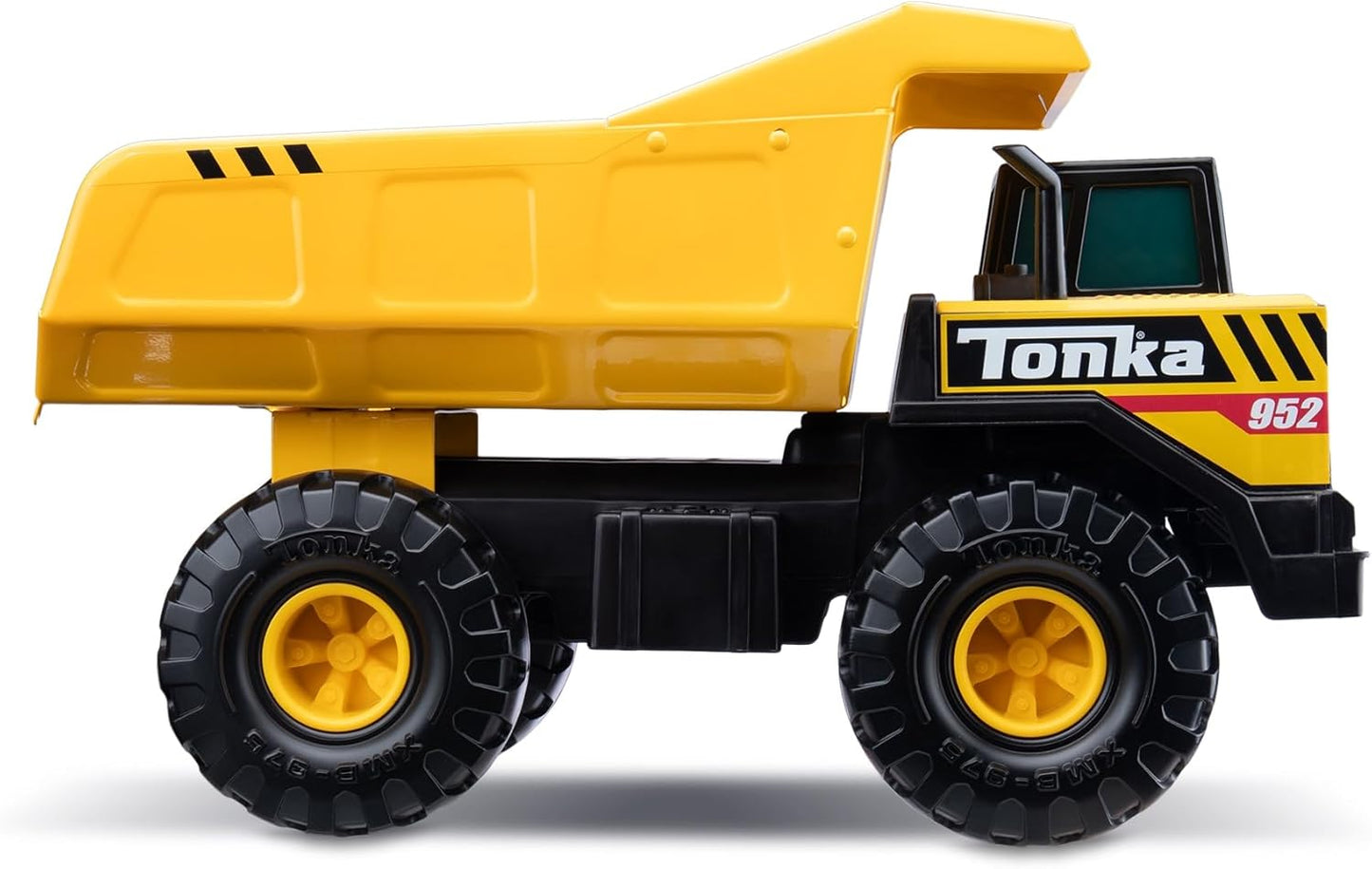 Tonka Steel Classics Mighty Dump Truck - Made with Steel & Sturdy Plastic, Yellow Toy Construction Truck, Boys and Girls, Kids, Toddlers, Ages 3+