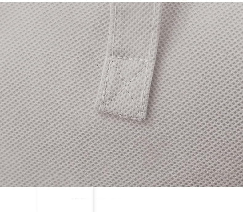 Fold Non Woven Fabric Storage Box Gray Home Clothing Underwear Sock And Organizer(54 * 36 * 18cm)