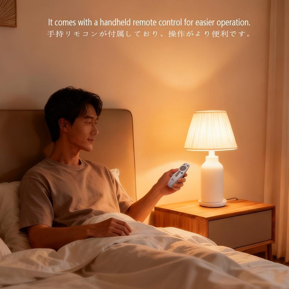 Morning Wake-Up Essential | Smart LED Light Alarm Bulb with Sunrise Sunset Simulation & Natural Sounds, 2-in-1 for Wake-Up & Sleep Aid, App + Remote, 800 Lumens, Perfect for Bedroom Ambiance