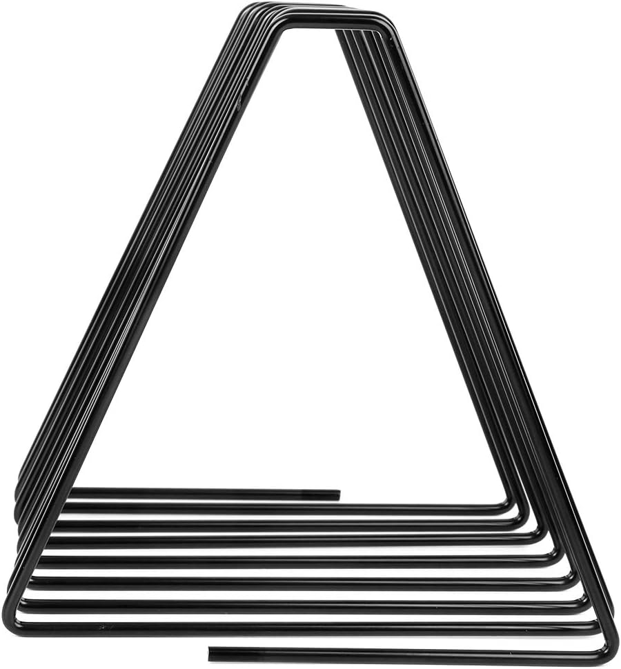 Book Organizer Magazine Holder, Adjustable Bookend Expandable Metal Bookend Desktop Book Stand Heavy Duty Book End for Home Office School Library Hotel (Black)