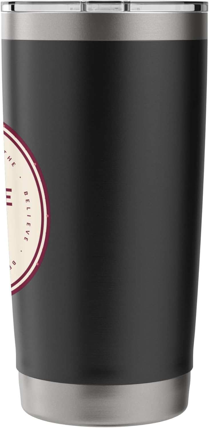 Namaste All Day - Vintage Yoga Badge Gift Stainless Steel Insulated Tumbler