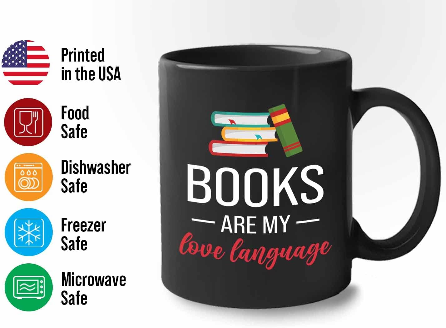 Bubble Hugs Book lovers Coffee Mug 11oz Black - Books My Love - Author Writer Library Library Editor Introvert Book Lovers Cat Lover Chill Relax Bookworm Reading
