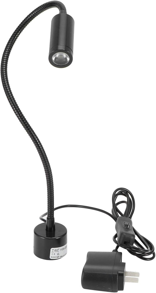 Fafeicy Adjustable Lamp with Magnetic Base, Swing Arm Lamp, Flexible Table LED Working Light - for Study/Reading/Office/Work