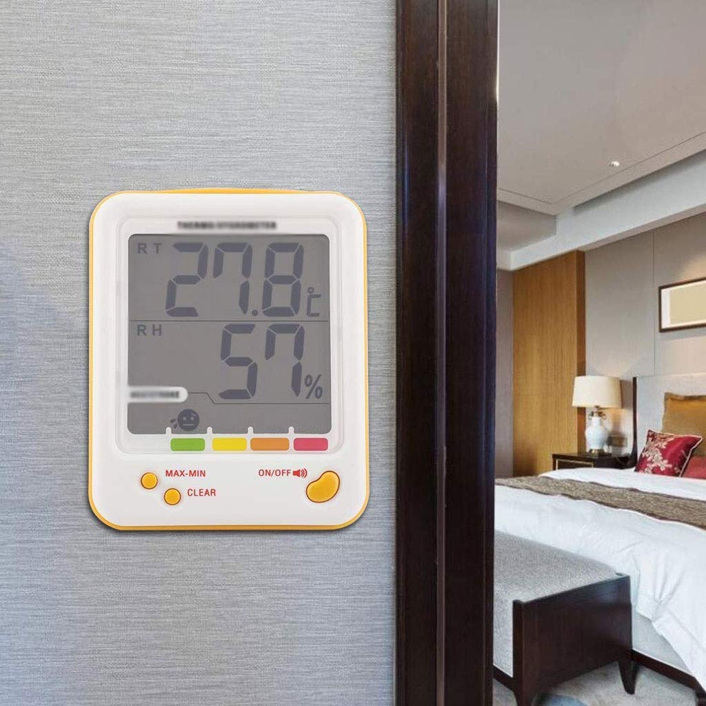 Room Thermometer - Home Indoor Accurate Temperature Alarm