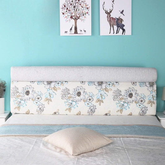 Headboard Bedside Cushion Pads Soft Case Double Bed Big Back, with Headboard/No Headboard, 2 Styles, 6 Sizes (Color : 1#-with headboard, Size : 200cm)