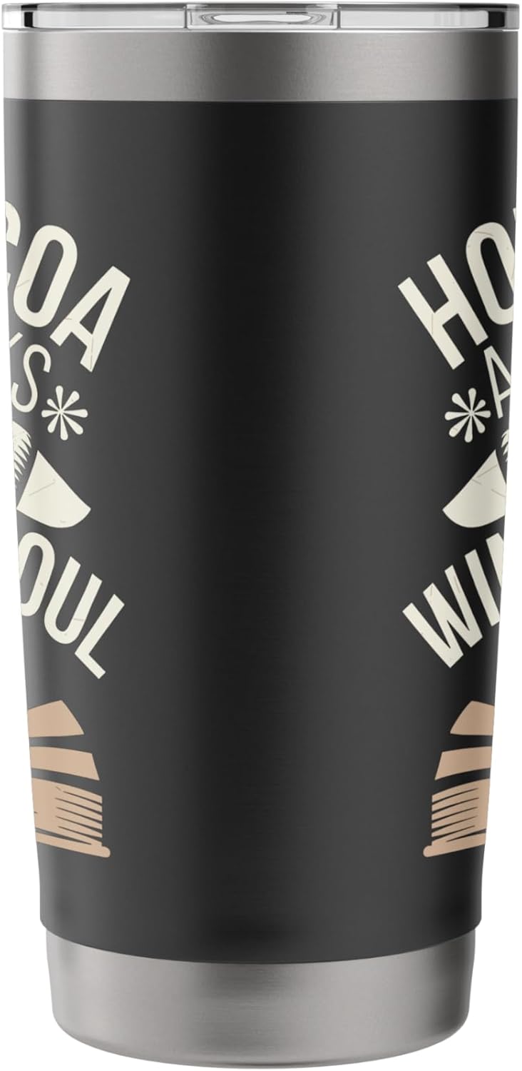 Reading All Winter Cozy Book Lover and Literary Escape Stainless Steel Insulated Tumbler