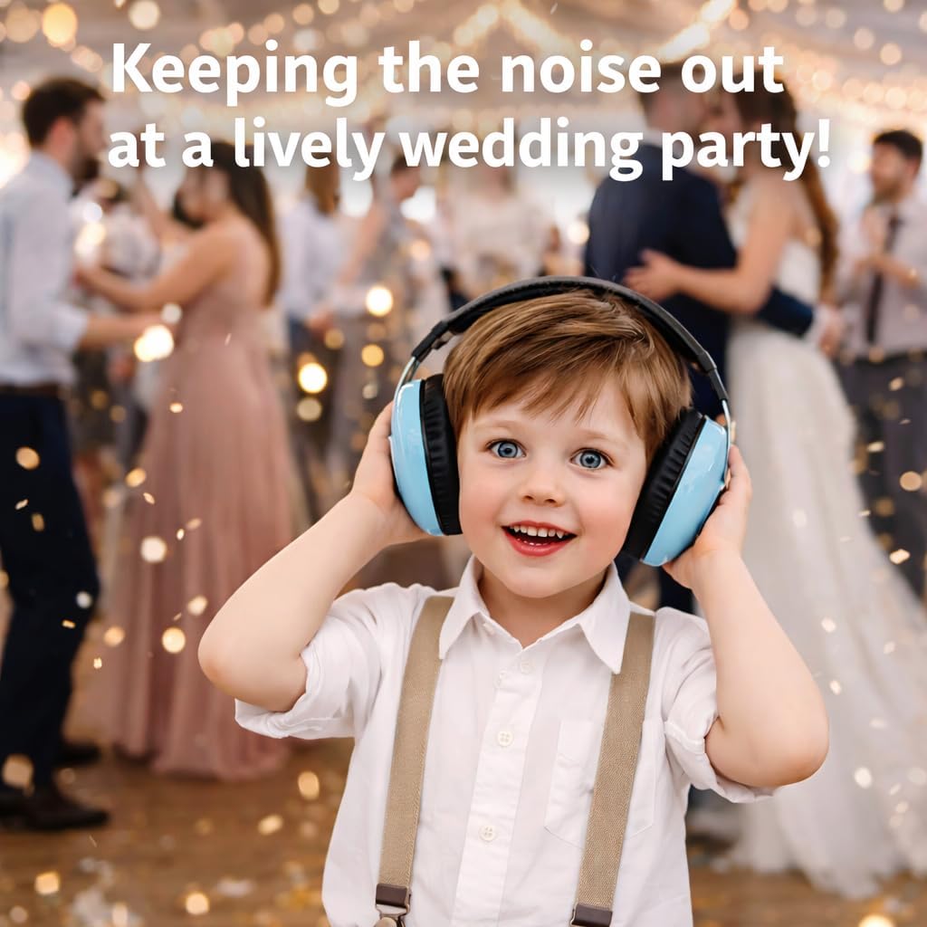 12 Pcs Kids Ear Protection Noise Cancelling Headphones, 27 dB Noise Reduction Headphones Bulk, Adjustable Hearing Protection for Youth and Adults, Sensory Friendly Ear Muffs
