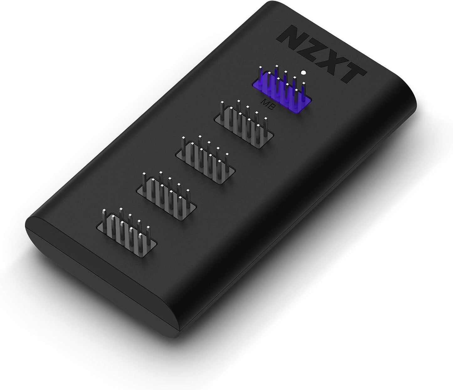NZXT Internal USB Hub 3 - Expands 4 USB 2.0 Ports - Sleek Multifunctional Design - SATA Power Connection - Plug and Play