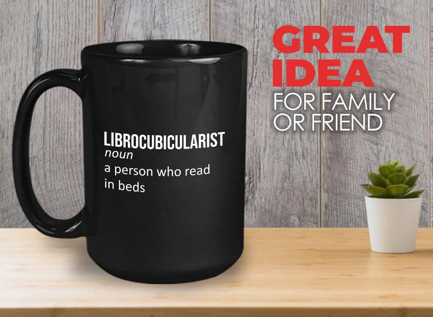 Bubble Hugs Writer Coffee Mug 15oz Black - Librocubicularist A person who read in beds - Reading Book Lover for Bookworm Bibliophile Librarians Author Readers Bookish