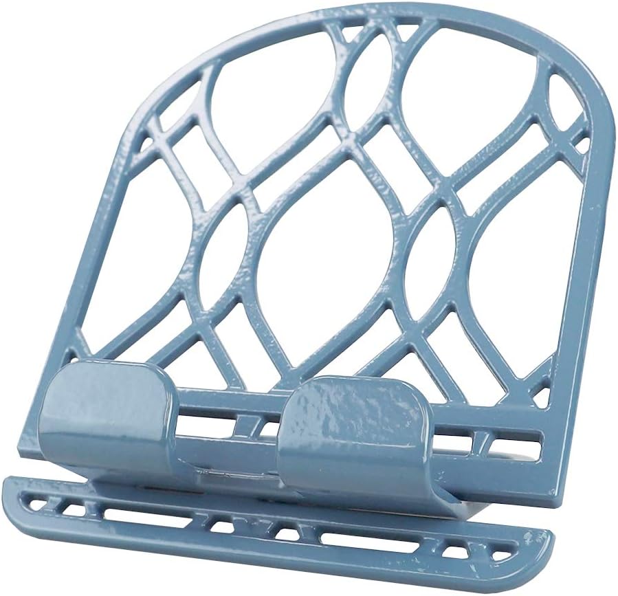 Home Basics Iris Cast Iron Tablet Cook Book Stand (1, Slate)