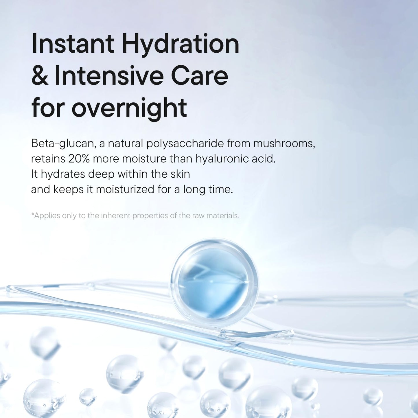 IUNIK Beta-Glucan Power Deep Moisture Serum – Intense Hydration Vegan Korean Serum with Mushroom Yeast Extract – For Dry, Mature, Sensitive Skin, Fine Lines & Loss of Firmness Korean Skincare