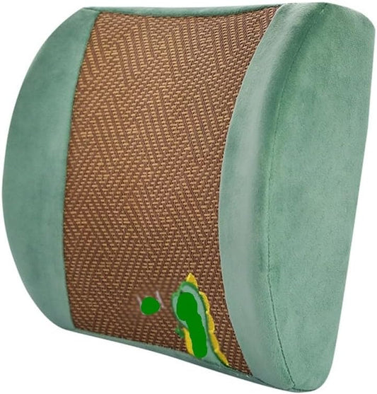 Memory Foam Lumbar Pillow Office Seat Sedentary Cushion Car Back