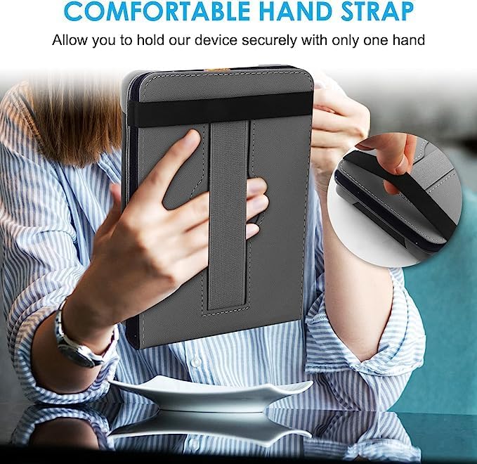 Universal Case for 6-inch Kobo Clara HD/Kobo Clara 2E/Kobo Nia/Pocketbook Basic 4/Touch Lux 5 Leather Stand Cover Compatible 6'' Pocketbook/Tolino E-Book Reader, Prince