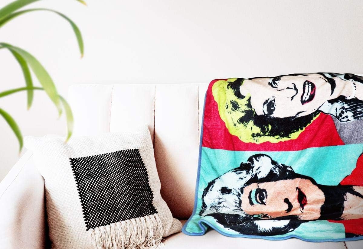 JUST FUNKY Golden Girls Themed Warhol Fleece Blanket Comforter | 45"x60" Stadium Blanket