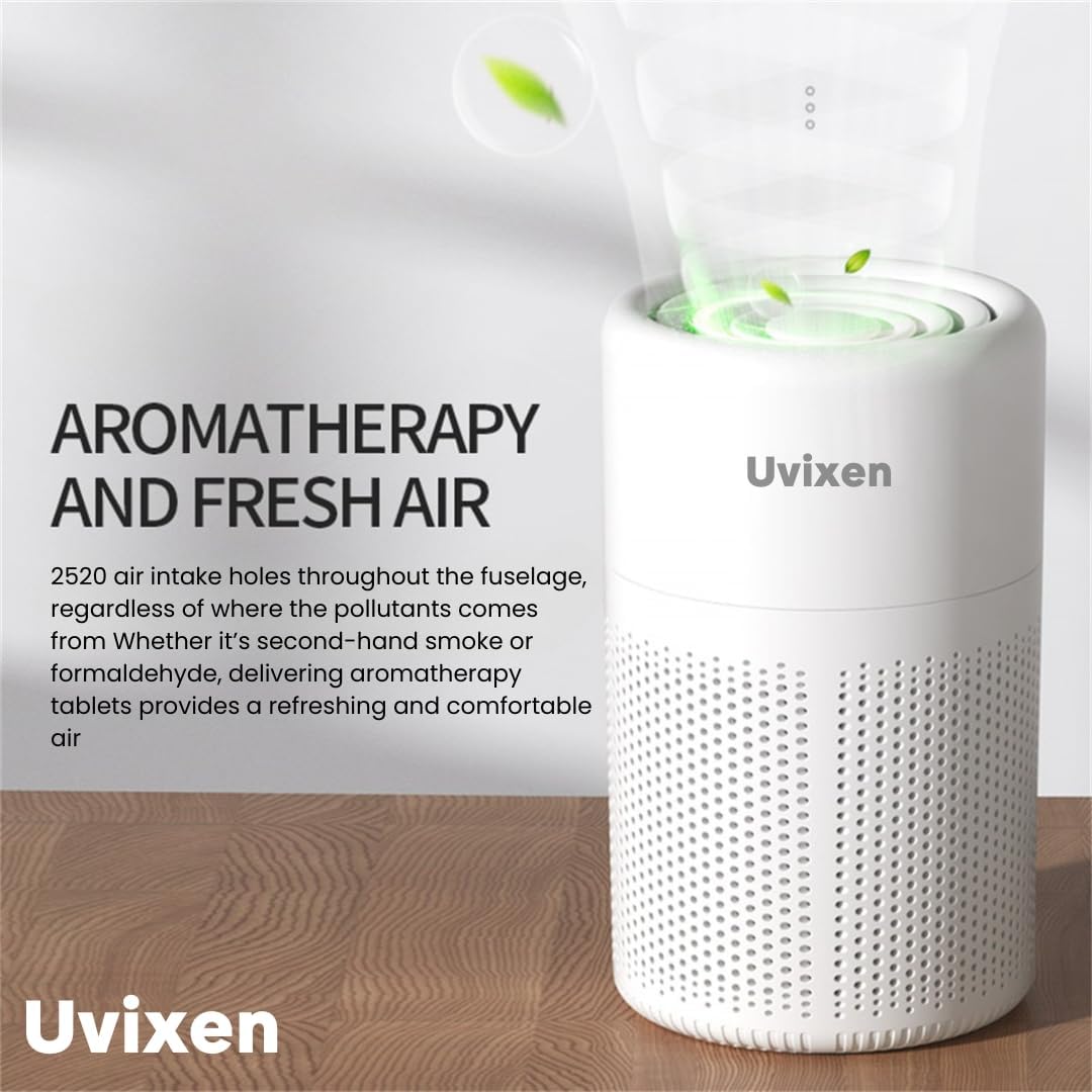 Air Purifiers for Home - Mini Air Purifier with HEPA Air Filter- USB Operated Air Purifier for Bedroom, Car and Living Room- Gift-Ready