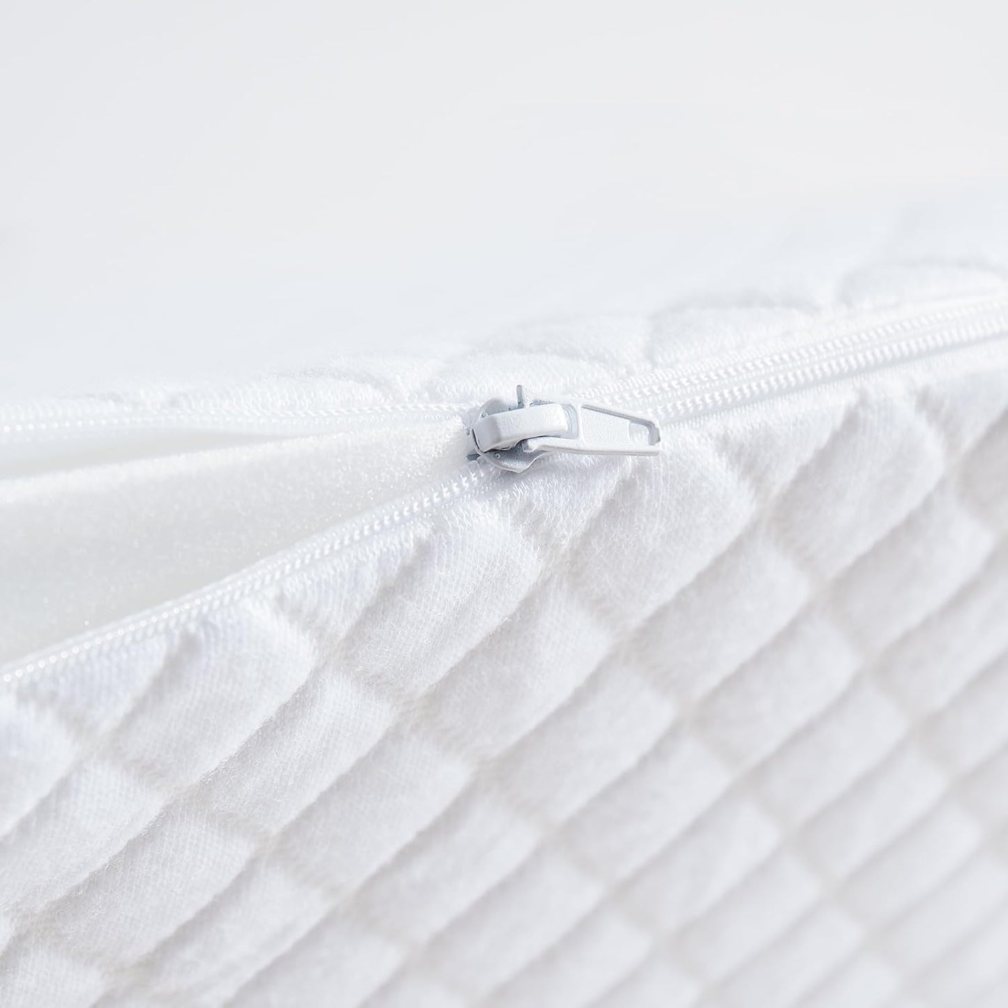 Wedge Pillow Headboard Twin/XL Size - College Dorm Headboard Pillow Wedge with Ergonomic Support for Sleeping, Reading, Watching and More - CertiPUR-US Memory Foam & Removable Cover