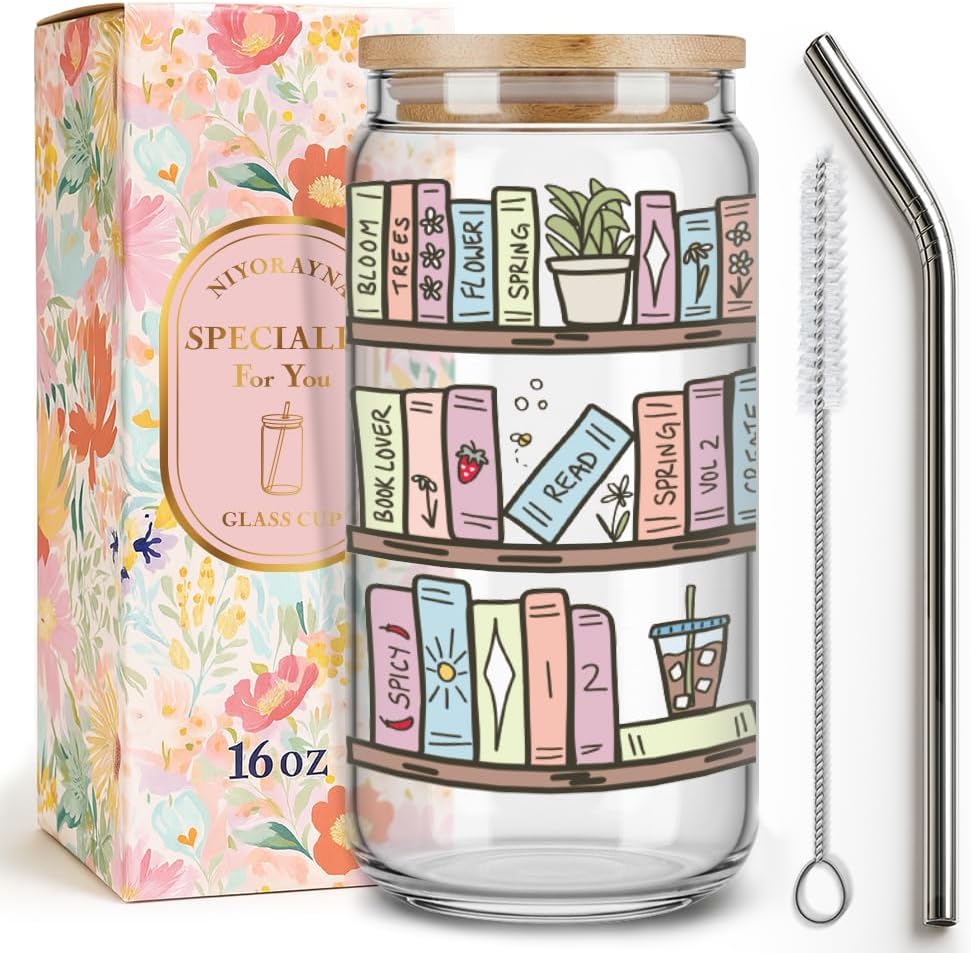 Cute Cup Book Lover Gifts for Women,Friend,Sister,Reader,Librarian,Bookish Gifts for Book Club,Books Mug Gift for Birthday,Christmas,Thanksgiving,Smutty Books lovers Gift -124