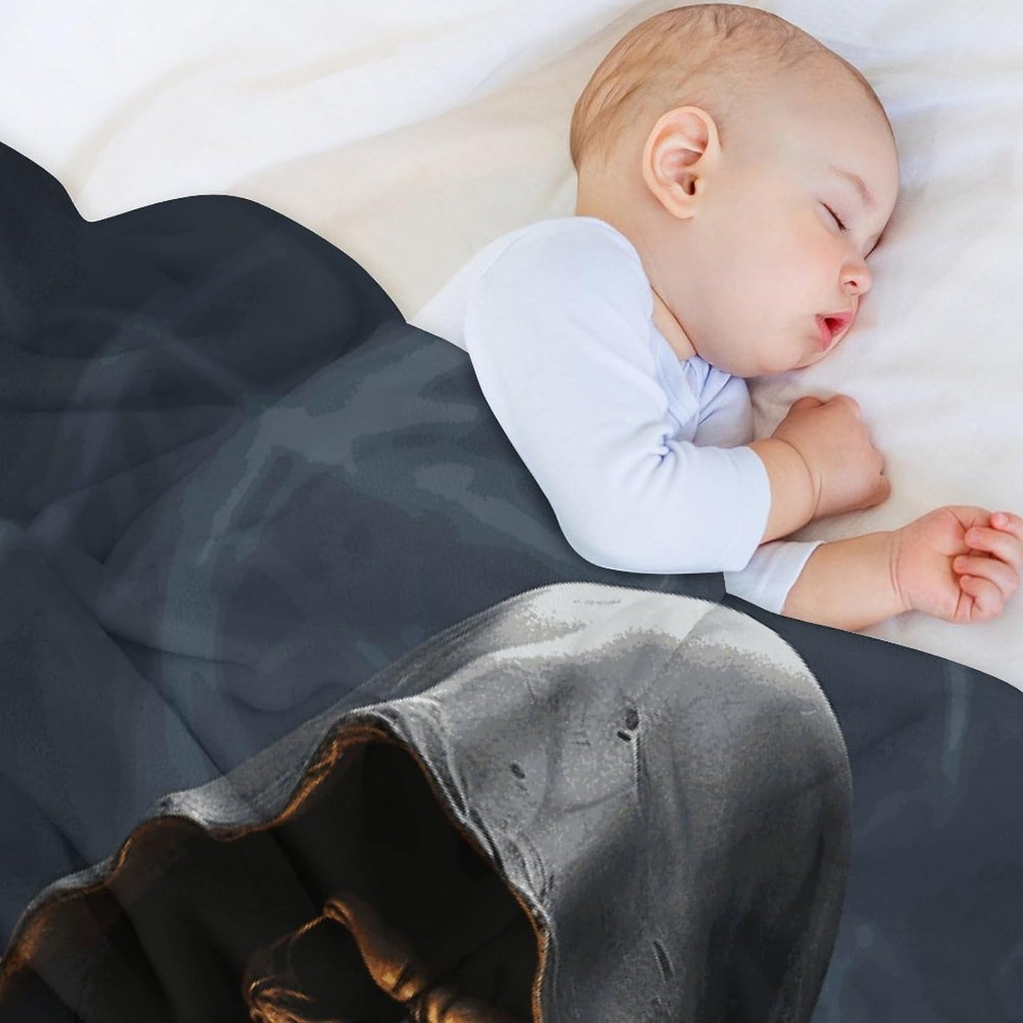 Grim Reaper Throw Blanket for Couch Super Soft Warm Lightweight Throw Blankets Cozy Flannel Bed Blanket Cute Decorative Blankets for All Seasons Home Decor Gift 60"*80"（150 * 200cm）