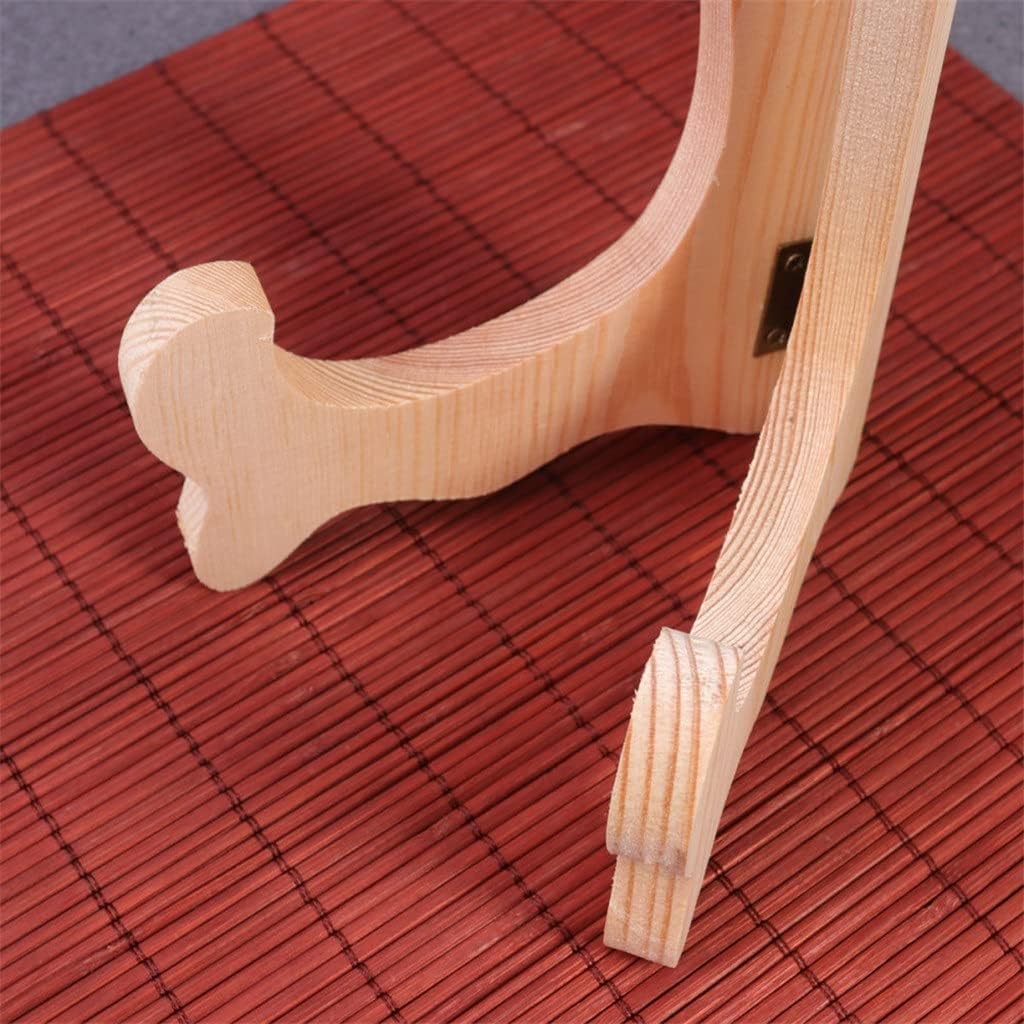 4Pcs Plate Tea Cake Display Stand Tea Biscuit Dish Easel Rack Desktop Display Holder for Plate Cookbooks Tea Cake Home Shop(E)