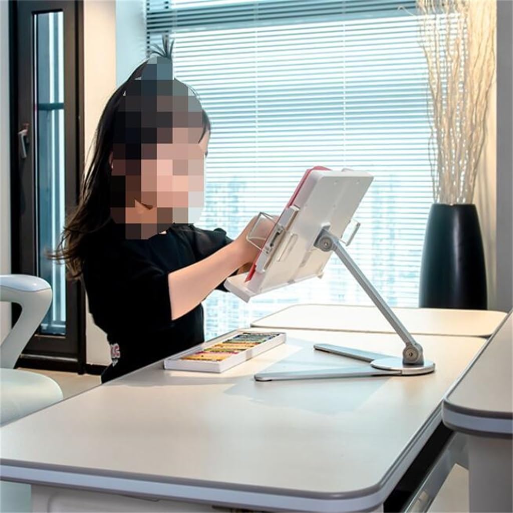 Multifunctional Portable Lifting Reading Frame, Fixed Desk, Flat Metal Support
